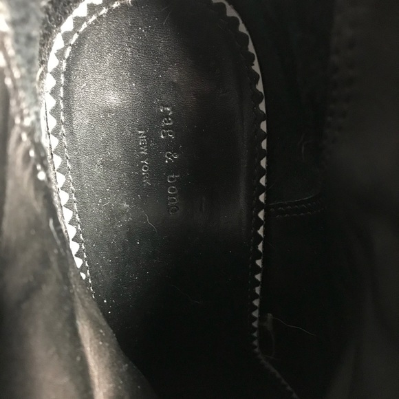 Rag & Bone Newbury Booties in Black Canvas - Picture 4 of 8